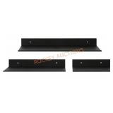 Set of 3 Bathroom Shelves 8/12/16"