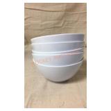 Set of 5 Plastic Cereal Bowls