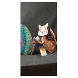 Squirrel & Butterfly Outdoor Decor