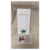 Plaque&Picture Frame