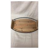 18.5"x12" Wooden Tray
