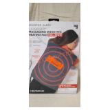 Sharper Image Massaging Weighted Heating Pad