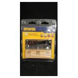 Irwin 3 pc Straight Router Bit Set