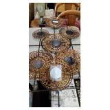 Modern Metallic 50"×25" Wall Decor