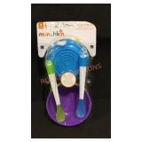 Munchkin Bowls with Lids and Spoons