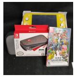 Nintendo Switch Lite, Case And Game