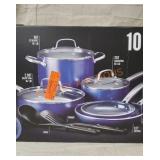Blue Diamond 10 Pc Ceramic Nonstick Cookware
