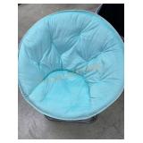 Faux Fur Saucer Chair