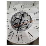 24" Diameter Wooden Clock
