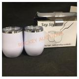 Set Of 2 Wine Tumblers