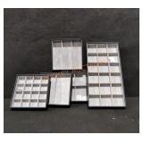 Set Of 5 Display Trays