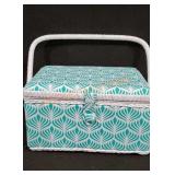 10" Wide Sewing Basket With Accessories