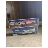 HESS FIRE TRUCK AND SPACE SHUTTLE