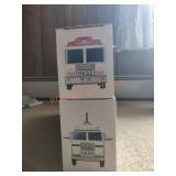 Hess fire truck and Space shuttle