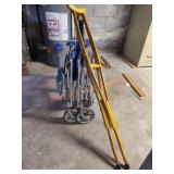 Wheelchair And Crutches