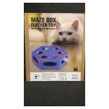 Maze Box with Feather Toy