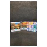 3 Puzzles 2-1,000 & 1-500 Piece