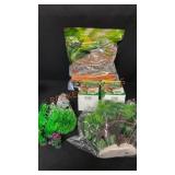 Aquarium Decor Lot