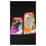 Ace Wrist and Knee Braces
