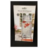 Glass Jar Drink Dispenser