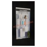 Home Basics 2-Tier Bathroom Shelf