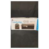 Cambridge Black Post Mount Mailbox