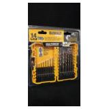 Dewalt 14 pc Gold Ferrous Drill Bit Set
