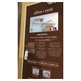 Allen and Roth Solid Shelf Kit