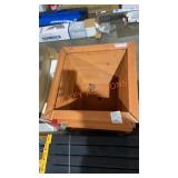 4 Wooden 20.38qt Planters