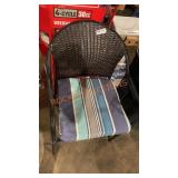 Woven Chair with Cushion