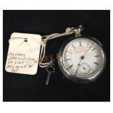 Illinois Watch Co. Open-face Pocket Watch