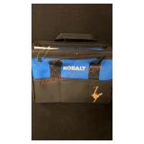 Kobalt Bag with Miscellaneous Items