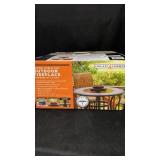 Round Tabletop Outdoor Fireplace