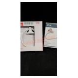 Towel Ring & Toilet Tissue Holder