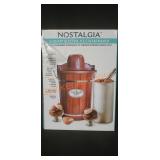Nostalgia 6 Quart Electric Ice Cream Maker