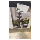 Style Selections 3-Tier Lighted Fountain