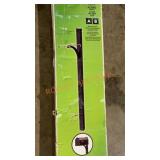 Steel Black Mailbox Post