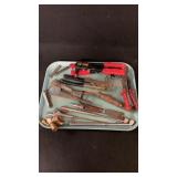 Tray Lot of Tools