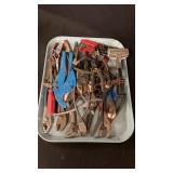 Tray Lot of Pliers&More