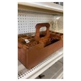 Wooden Caddy with Nails