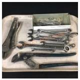 Tray Lot Of Tools