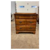 30.5"x16"x29" Antique Button Chest