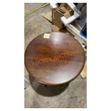 28"x28"x27" Wooden Two-Tier Table