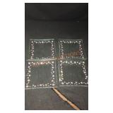 Pampered Chef Set of 4 Daisy Dessert Plates