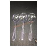 Pampered Chef Set of 3 Ice Scoops