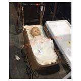 Baby Doll And Stroller