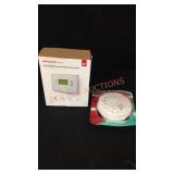 Smoke Alram and Programmable Thermostat