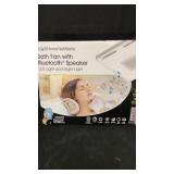 Bath Fan with Bluetooth Speaker