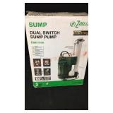 Dual Switch Sump Pump