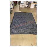 91"x63" Patio Rug